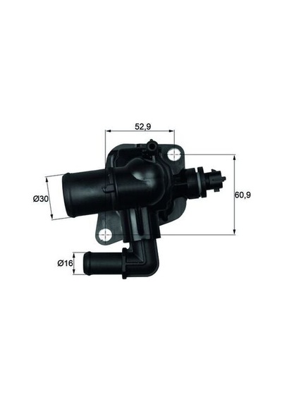 Termostat - Alfa Romeo Mito, Panda, Grande Punto, Punto, Doblo, Fiorino, Qubo, Strada, Linea - Mahle-tı15088