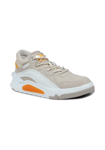 Jump 29103 Yüksek Bilekli Bej Erkek Sneaker Günlük Spor Ayakkabı Bej