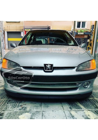 Peugeot 106 1991-2004 Uyumlu Üniversal Astra H Lip Esnek Ön Lip 2 Parça Tampon Altı Dil Karlık Ön Ek 00 Şüscaroto Aksesuar