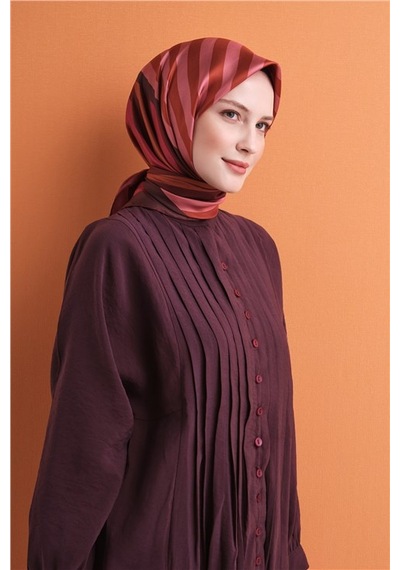 Armine Saf İpek Sura Eşarp 9615d 02 Yavruağzı