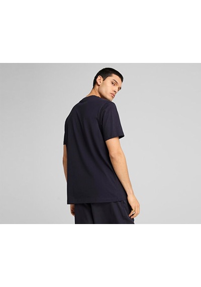 Puma ESS No. 1 Logo Tee Unisex Lacivert Tişört