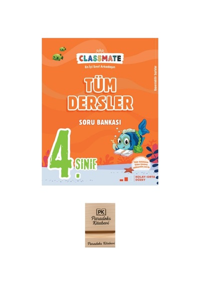 Okyanus Yayınları 4. Sınıf Classmate Tüm Dersler Soru Bankası + Telefon Standı