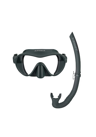 Apnea Royal Black Maske Snorkel Set Siyah