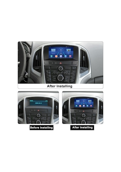 Aln Opel Astra J 7'' Tip 2010-2020 8gb Ram 128gb Rom 8 Çekirdek Carplay Android Multimedya 9"