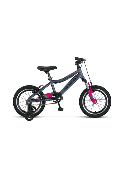 Mosso Wıldfıre L-16-v Kız Çocuk Bisikleti 255h V 16 Jant Antrasit Pembe Çok Renkli