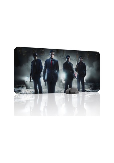 Mafia Kaymaz Dikişli Kauçuk Oyuncu Mousepad V5 - 90x40 Xxl Gaming Mouse Pad Fare Altlığı