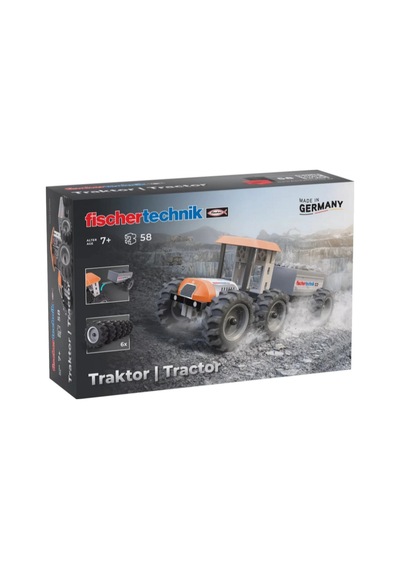 Fischertechnik Traktör Yapım Oyuncağı 58 Parça