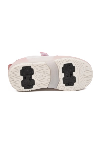 Rocky Glow F Pudra-beyaz Patenli Işııklı Ortopedik Kız Çocuk Spor Ayakkabı