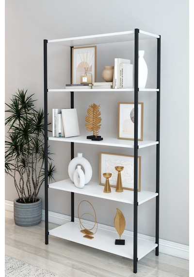 Scarlet Metal Kitaplık 5 Raflı Çok Amaçlı Dosya Kitap Rafı Ofis Salon Mutfak Raf 150 Cm Beyaz Beyaz Scarlet Metal Kitaplık 5 Raflı Çok Amaçlı Dosya Kitap Rafı Ofis Salon Mutfak Raf 150 Cm Beyaz Beyaz
