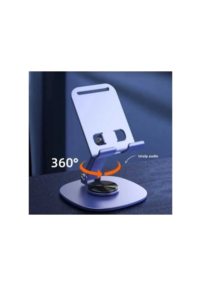 Atd-02 Metalik 360 Ayarlanabilir Telefon & Tablet Tutucu Stand
