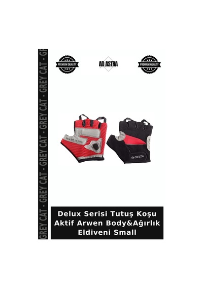 Delux Serisi Tutuş Koşu Aktif Arwen Body&ağırlık Eldiveni Small