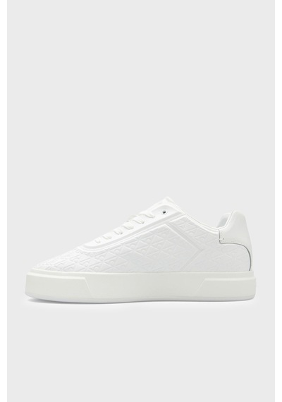 Calvin Klein Logolu Sneaker Ayakkabı Hm0hm021320lb Erkek Ayakkabı Hm0hm02132 0lb Beyaz