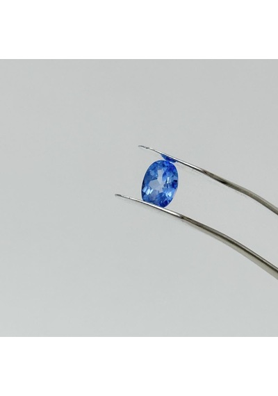 Faset Kesim Doğal Mavi Safir Taşı 1,1 Karat S055