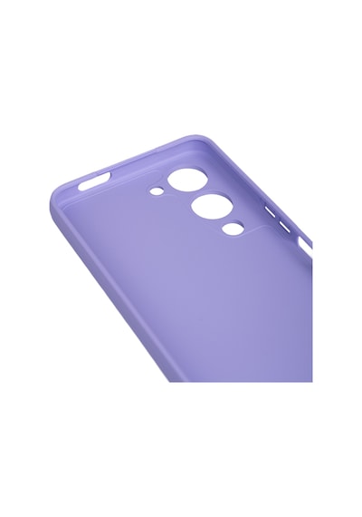 Vivo Y04 Kılıf Zore Biye Silikon Lacivert