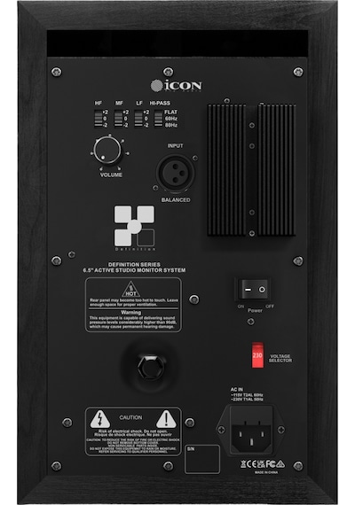 Icon Pro Audio Dt-6s Aktif Stüdyo Monitörü Tek