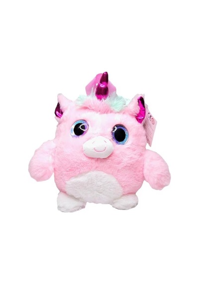 Glanart Çocuklar İçin Sevimli Peluş Sırt Çantası Pembe 25 Cm 3-6 Yaş Pembe