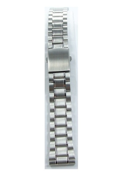 Çelik Saat Kordonu Yandan Kilitli Spor Metal Saat Kordonu 24Mm (529290194)