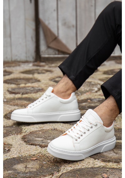 Daxtors D0906 Günlük Ortopedik Erkek Casual Ayakkabı Beyaz