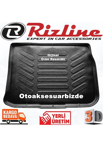 Renault Scenic 2 3D Bagaj Havuz Paspası 2004 - 2009 Arası Rizline N11.9610