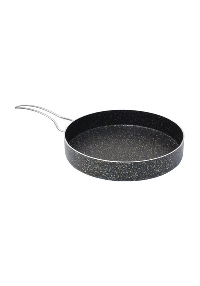 Campout Granit Döküm Balık Tavası 28 CM Siyah