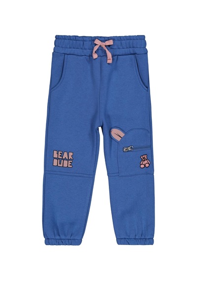 Civil Boys Bear Bubefermuarlı Kargo Cep 2-5 Yaş Eşofman Altı - Mavi İndigo