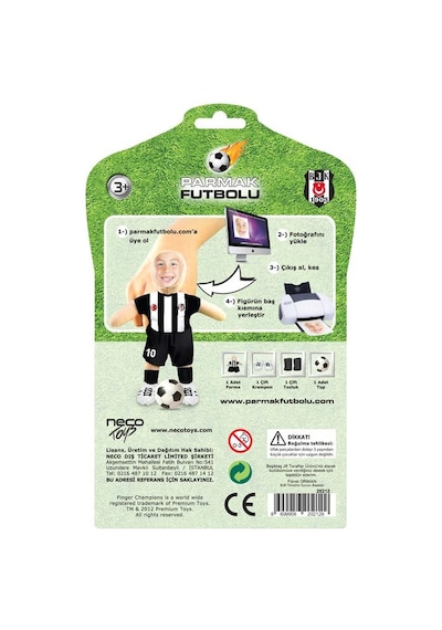 Beşiktaş Parmak Futbolu Oyuncu Seti