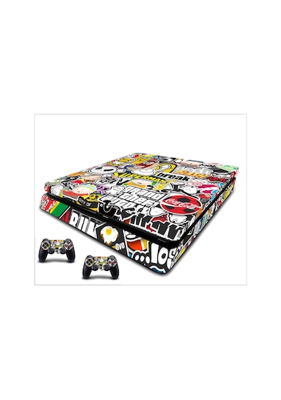 PS4 Slim Stickerbomb Sticker Seti