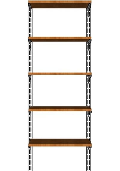 Rafburada Rafburada® 5 Katlı Kitaplık. Ahşap Duvar Rafı. Dekoratif Raf.