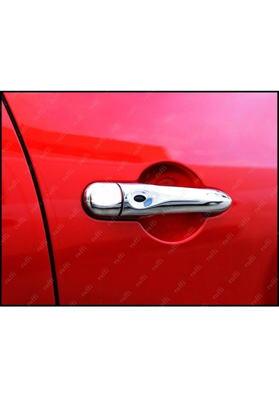 Renault Megane 3 Krom Kapı Kolu 4 Kapı 2008-2016 4 Kol Sensörlü N11.276