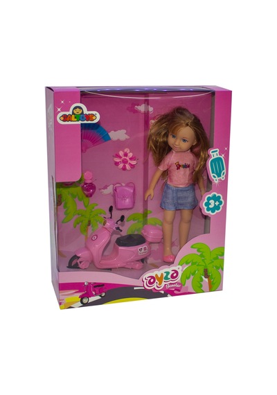 Oyuncak Bebek Ayza Bebek Scooterlı Bebek 25 Cm