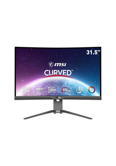 MSI Mag 325CQRF-QD 31.5" 1 MS 2K Curved 170 Hz Oyuncu Monitörü Teşhir