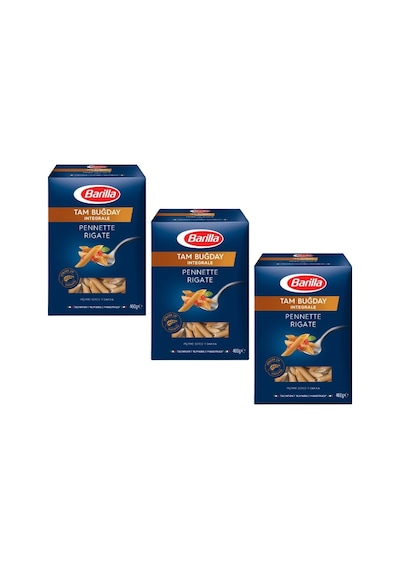 Barilla İntegrale Tam Buğday Kalem Makarna 3 x 400 G