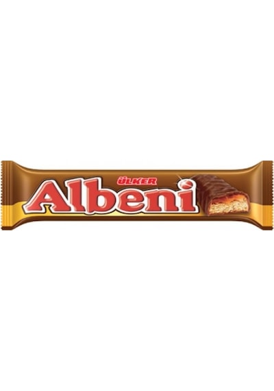 Ülker Albeni Sütlü Çikolata Kaplı Karamel Bisküvi 24 x 40  G