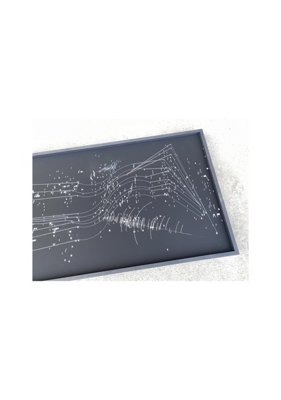 Asemic Sound Mappings Sergisi Asemik Resmi 62x244 cm 011