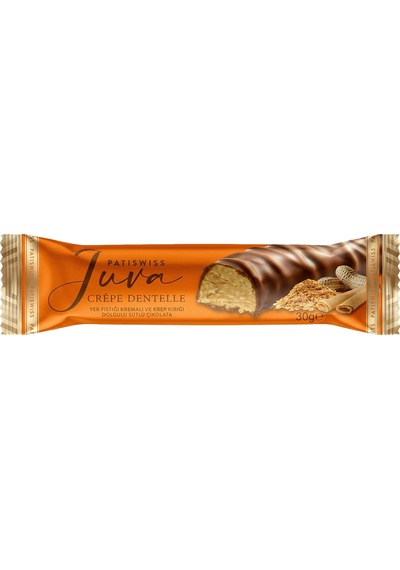 Yer Fıstığı Kremalı Ve Krep Kırığı Dolgulu Sütlü Çikolata, 30g