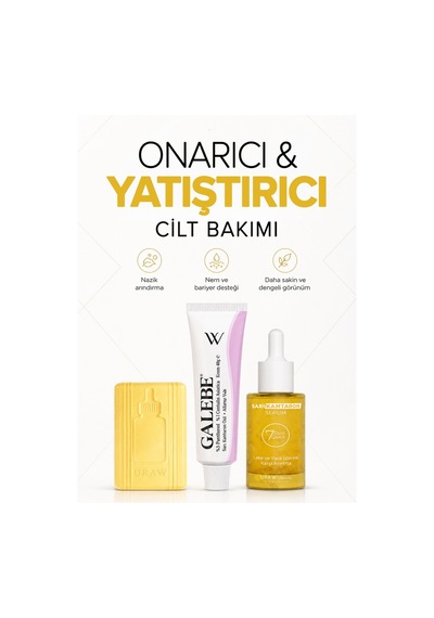 Onarıcı & Yatıştırıcı Cilt Bakım Seti Kuruluk, Kızarıklık Ve Leke Karşıtı Bakım