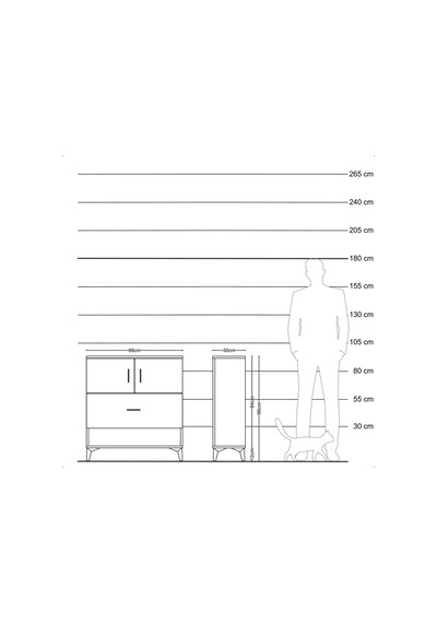 Arges Şifonyer 2 Raflı Tek Çekmeceli 2 Kapaklı 88x30x96 Antrasit-antrasit Antrasit Arges Şifonyer 2 Raflı Tek Çekmeceli 2 Kapaklı 88x30x96 Antrasit-antrasit Antrasit