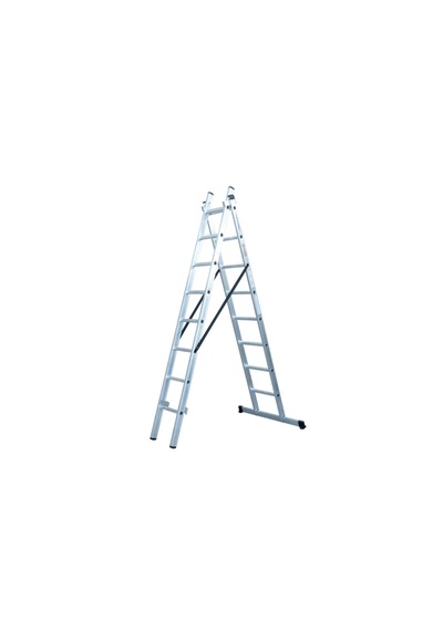 2x2,5 5 Mt +1 A Tipi Alüminyum Sürgülü Merdiven 63x25 Çok Amaçlı/pratik/kolay -