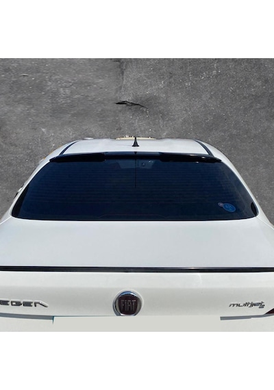 Fiat Egea Sedan Yarasa Model Cam Üstü Tavan Spoiler Boyalı