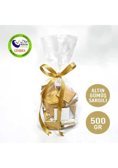 Milat Altın/gümüş Sargılı Sütlü Madlen Çikolata 500 G