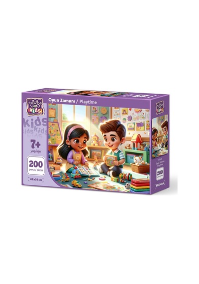 Art Çocuk Oyun Zamanı 200 Parça Puzzle