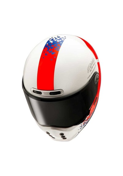 Hjc V10 Kask Fq Retro Mc21 Çok Renkli