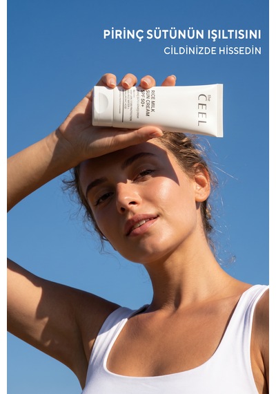 Pirinç Sütü Güneş Kremi Spf 50+ Yüksek Koruma & Nem Destekli Pirinç Suyu, Hyaluronik Asit 50 Ml