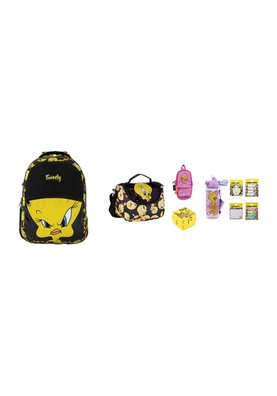 Tweety Okul Çantası Set 9 Parça Çok Renkli