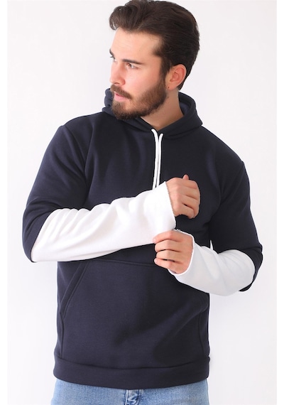 1042 Dewberry Erkek Sweatshırt-lacivert Lacivert