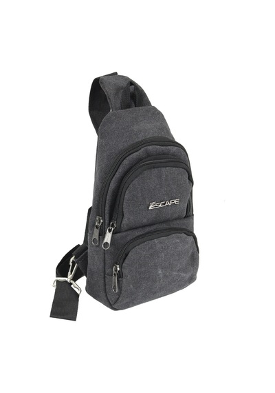Escape Esc 3530 Yağmura Dayanıklı Kanvas Çapraz Body Bag Siyah