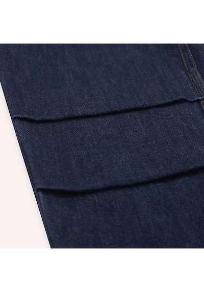 Panço Erkek Çocuk Kargo Cepli Denim Pantolon Lacivert 2421bk04026-4936 001
