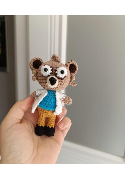 Amigurumi Kral Şakir Karakteri Mirket Oyuncak