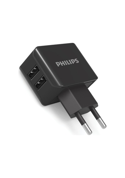 Philips Uyumlu Dlp2502Siyah Seyahat Şarj Cihazı