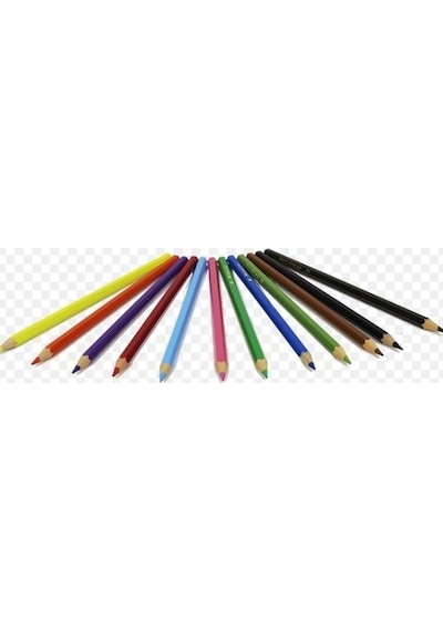 Faber-castell 12 Renk Tam Boy Kuru Boya Kalemi Karton Kutu 12 Adet Canlı Renkler Diğer